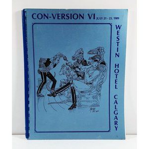 Con-Version VI Science Fiction and Fantasy Convention 1989 Calgary Program Book